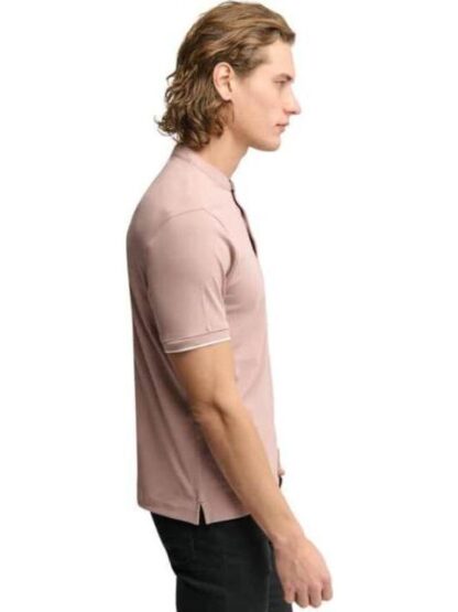 PLAYERA POLO CORTA LISA ROSA NEXT CO - Image 3