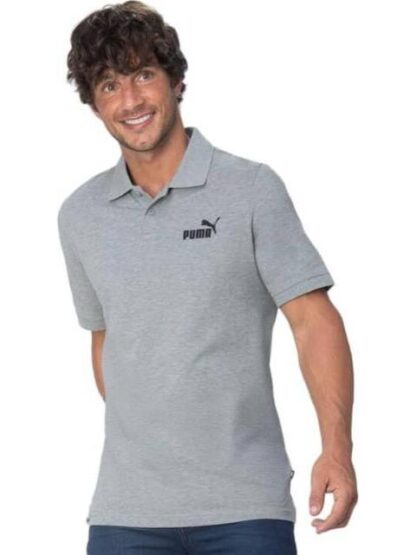 PLAYERA POLO ESS PIQUE GRIS PUMA - Image 2