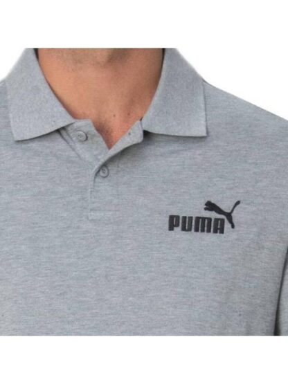 PLAYERA POLO ESS PIQUE GRIS PUMA - Image 6