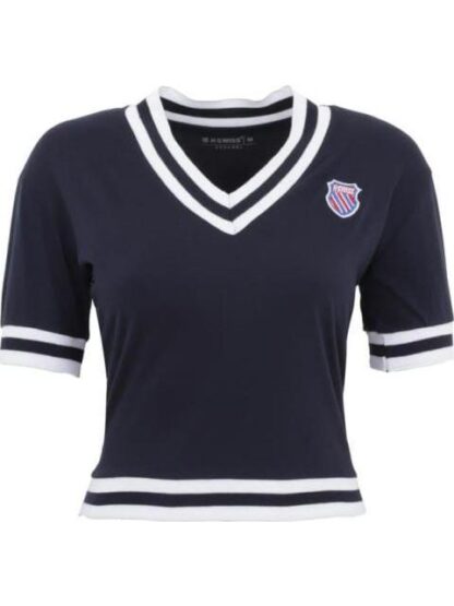 PLAYERA POLO FL AZUL MARINO K-SWISS