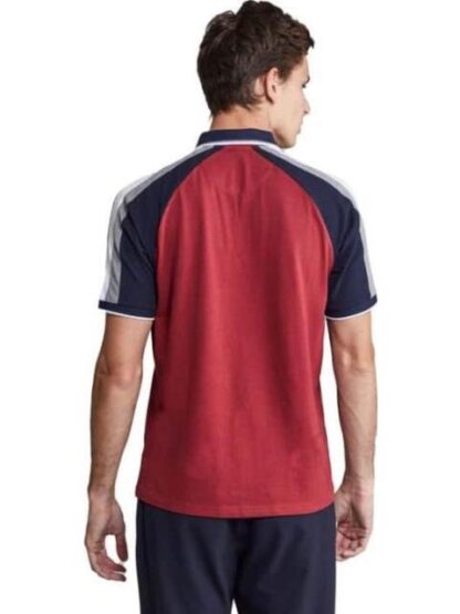 PLAYERA POLO MANGA RANGLAN VINO D.E.E.P SELECTION - Image 2