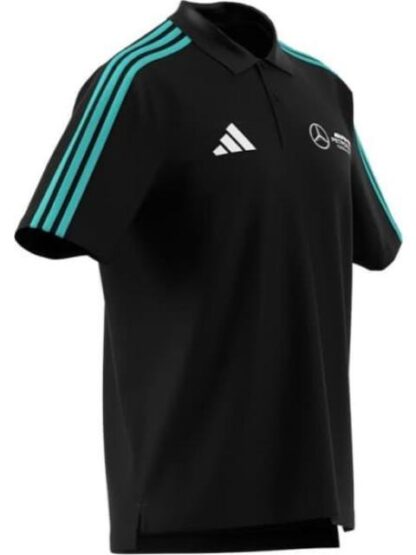 PLAYERA POLO MERCEDES AMG DNA NEGRO ADIDAS - Image 2