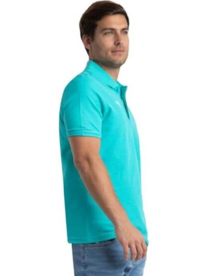 PLAYERA POLO MOTORSPORT AZUL TURQUESA PUMA - Image 3
