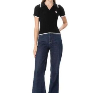 PLAYERA POLO NEGRO CHAMPION