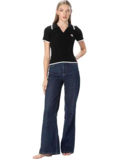 PLAYERA POLO NEGRO CHAMPION