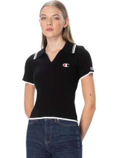 PLAYERA POLO NEGRO CHAMPION - Image 2