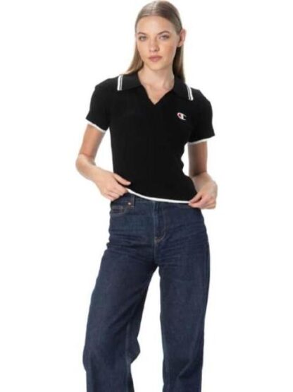 PLAYERA POLO NEGRO CHAMPION - Image 3