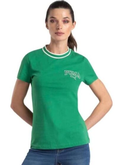 PLAYERA PUMA SQUAD TEE VERDE PUMA - Image 2