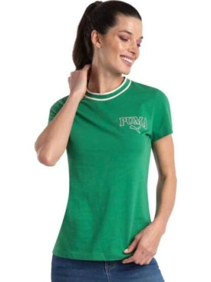 PLAYERA PUMA SQUAD TEE VERDE PUMA - Image 3