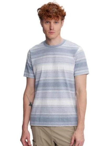 PLAYERA RAYAS AZUL NEXT CO