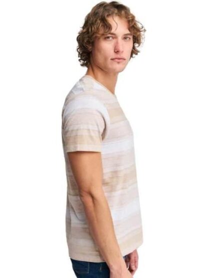 PLAYERA RAYAS BEIGE NEXT CO - Image 3