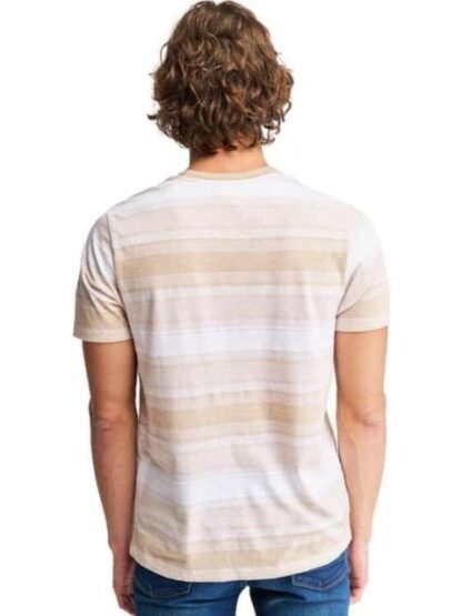 PLAYERA RAYAS BEIGE NEXT CO - Image 4