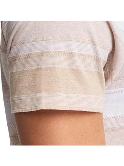 PLAYERA RAYAS BEIGE NEXT CO - Image 5