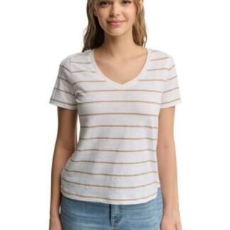 PLAYERA RAYAS BLANCO HOLLY LAND