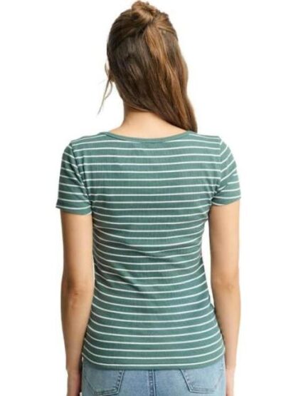 PLAYERA RAYAS VERDE HOLLY LAND - Image 4