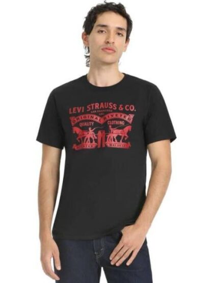 PLAYERA ROPA CASUAL NEGRO LEVIS STRAUSS - Image 2