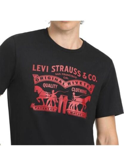 PLAYERA ROPA CASUAL NEGRO LEVIS STRAUSS - Image 6