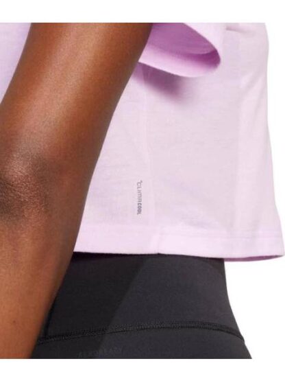 PLAYERA ROPA CASUAL PLAYERA TE MIN TEE LILA ADIDAS - Image 5