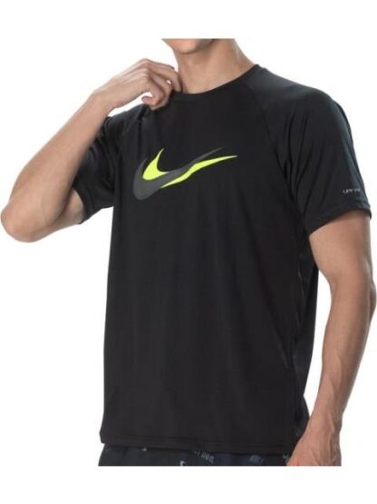 PLAYERA ROPA DEPORTIVA NIKE STACKED SWOOSHES NEGRO NIKE SWIM - Image 2