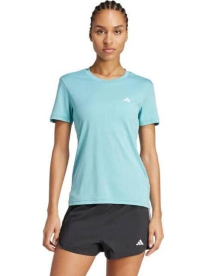 PLAYERA ROPA DEPORTIVA PLAYERA W SL T AZUL TURQUESA ADIDAS - Image 2