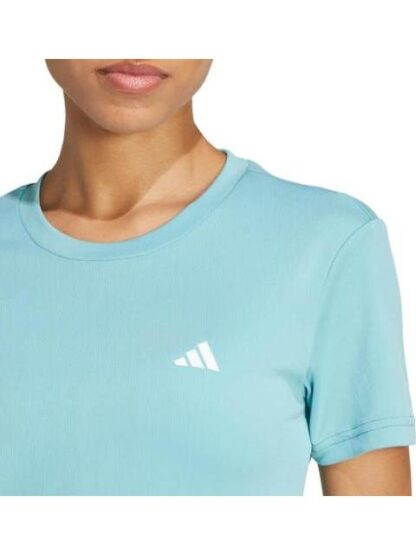 PLAYERA ROPA DEPORTIVA PLAYERA W SL T AZUL TURQUESA ADIDAS - Image 4