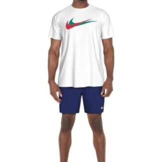 PLAYERA ROPA DEPORTIVA STACKED SWOOSHES BLANCO NIKE SWIM