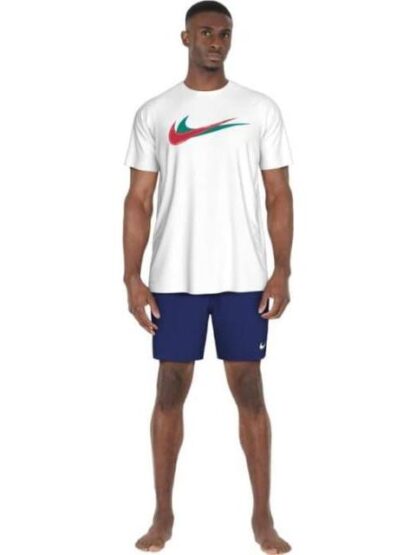 PLAYERA ROPA DEPORTIVA STACKED SWOOSHES BLANCO NIKE SWIM