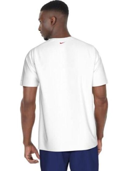PLAYERA ROPA DEPORTIVA STACKED SWOOSHES BLANCO NIKE SWIM - Image 2