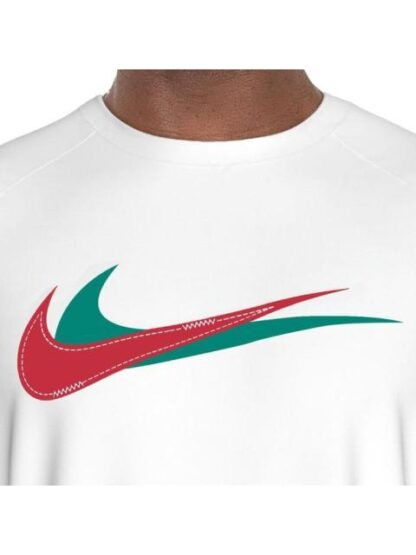 PLAYERA ROPA DEPORTIVA STACKED SWOOSHES BLANCO NIKE SWIM - Image 3