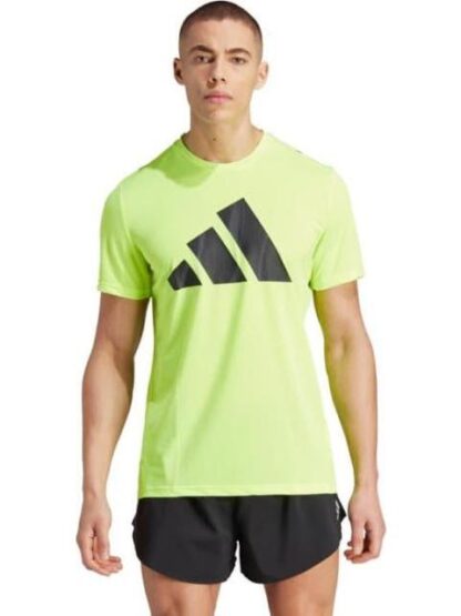 PLAYERA RUN IT BOS TEE LIMON ADIDAS - Image 3