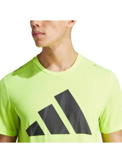 PLAYERA RUN IT BOS TEE LIMON ADIDAS - Image 6
