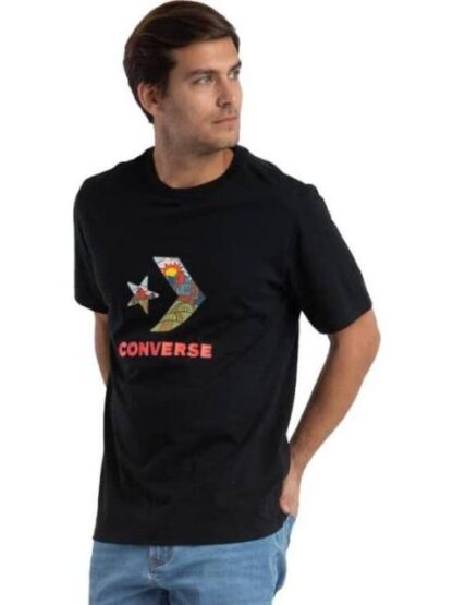 PLAYERA STAR CHEVRON BLOCK INFILL SS TEE NEGRO CONVERSE - Image 3