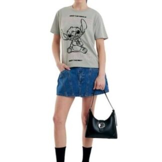 PLAYERA STITCH GRIS DISNEY