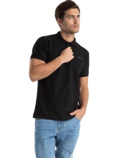 PLAYERA TIPO POLO NEGRO CATERPILLAR - Image 4