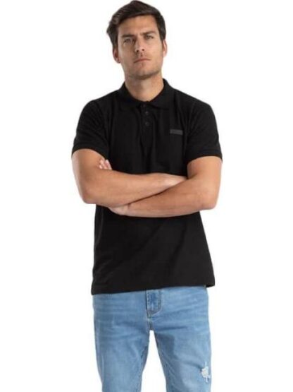 PLAYERA TIPO POLO NEGRO CATERPILLAR - Image 5