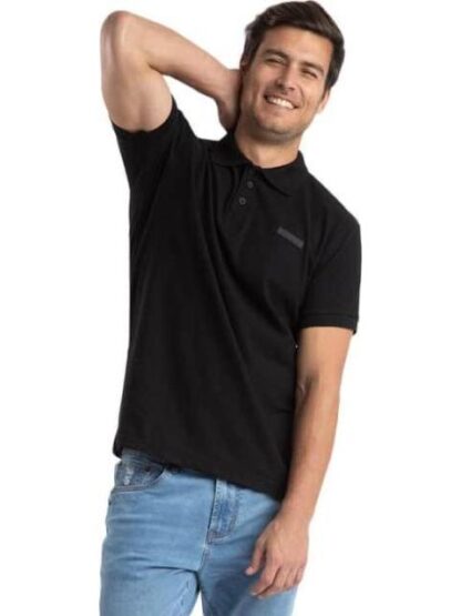 PLAYERA TIPO POLO NEGRO CATERPILLAR - Image 6
