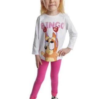 PLAYERA TODDLER NIÑA MARFIL BLUEY