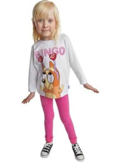PLAYERA TODDLER NIÑA MARFIL BLUEY - Image 2