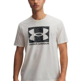 PLAYERA UA ABC CAMO BOXED LOGO SS BEIGE UNDER ARMOUR MEXICO