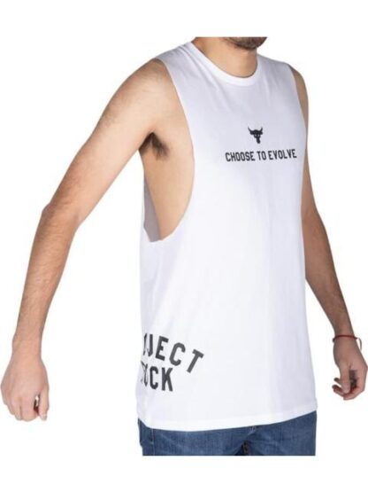 PLAYERA UA PJT RCK EVOLVEORDIE TANK BLANCO UNDER ARMOUR MEXICO - Image 3