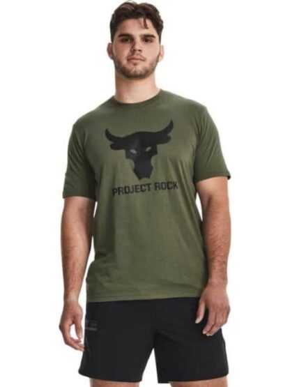 PLAYERA UA PJT ROCK BRAHMA BULL SS VERDE CAMUFLAJE UNDER ARMOUR MEXICO - Image 2