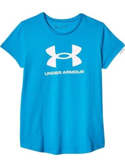 PLAYERA UA RIVAL LOGO SS AZUL UNDER ARMOUR MEXICO