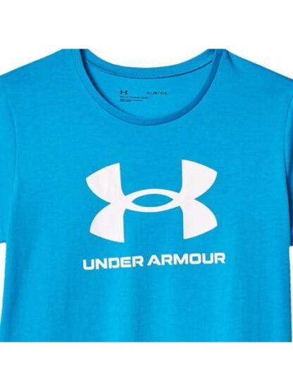 PLAYERA UA RIVAL LOGO SS AZUL UNDER ARMOUR MEXICO - Image 2
