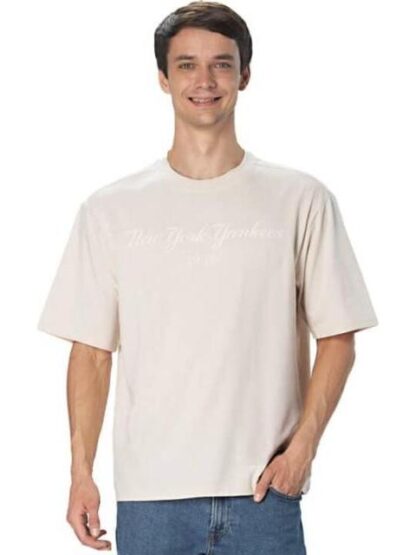 PLAYERA YANKEES T-SHIRT BEIGE MLB - Image 2