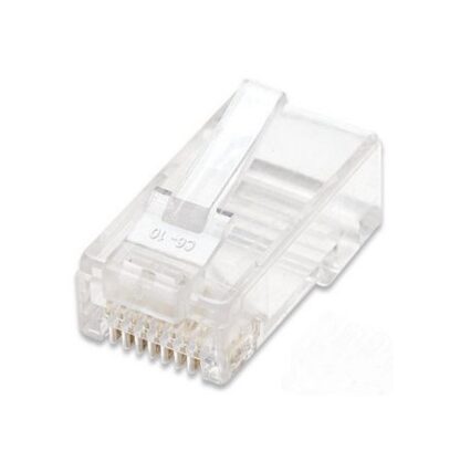 INTELLINET PLUGS MODULARES RJ-45 CATE5E BOTE CON 100 PIEZAS TRANSPARENTES - Image 2
