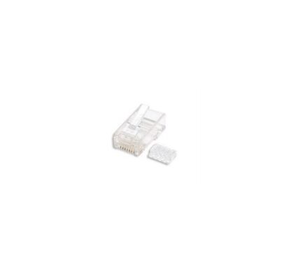 INTELLINET PLUG RJ-45 CAT6 UTP SOLDIDO BOTE CON 100 PIEZAS TRANSPARENTES - Image 3
