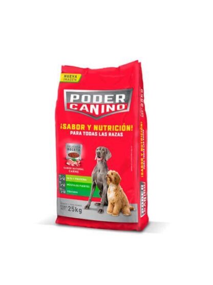 PODER CANINO ALIMENTO PERRO 25 KG