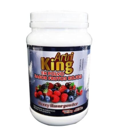 POLVO ARTRIKING 1KG FRUTOS ROJOS MIEL SALUD Y VIDA
