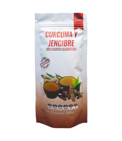 POLVO CURCUMA Y JENGIBRE BOLSA 200 GR KENZO