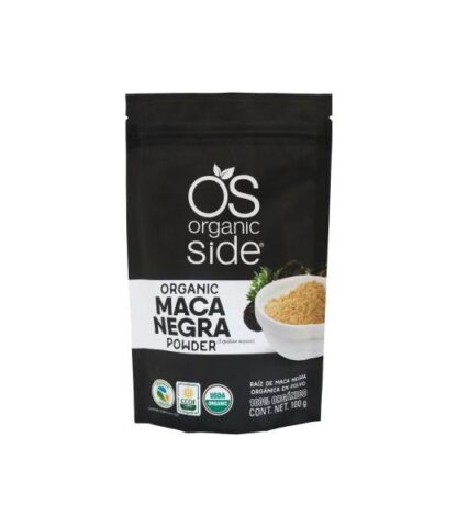 POLVO ORGANIC MACA NEGRA 100% ORGANICA 100 GR MALABAR